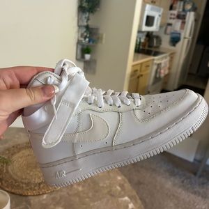 WORN ONCE Air Force Ones